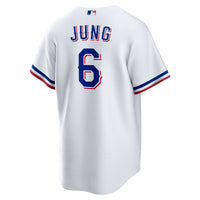 Texas Rangers Josh Jung White jersey – view 4