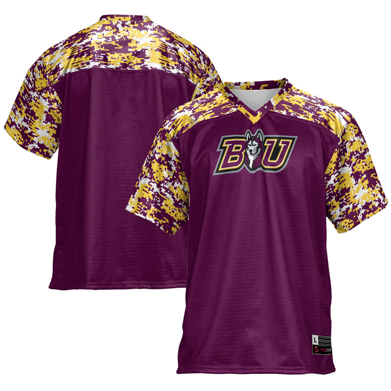 Bloomsburg Huskies GameDay Greats Maroon jersey – view 1
