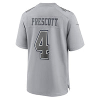 Dallas Cowboys Dak Prescott Gray jersey – view 4