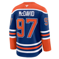 Edmonton Oilers Connor McDavid Royal jersey – view 4