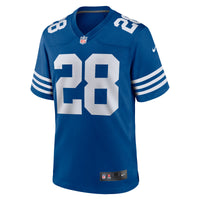 Indianapolis Colts Jonathan Taylor Royal jersey – view 3