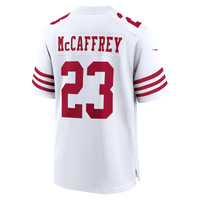 San Francisco 49ers Christian McCaffrey White jersey – view 4
