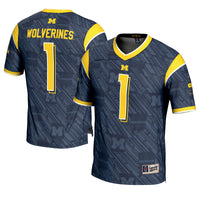 Michigan Wolverines GameDay Greats Navy jersey – view 1