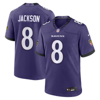 Baltimore Ravens Lamar Jackson Purple jersey – view 2