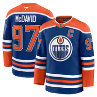 Edmonton Oilers Connor McDavid Royal jersey – view 2