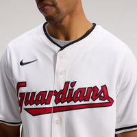 Cleveland Guardians Jose Ramirez White jersey – view 8