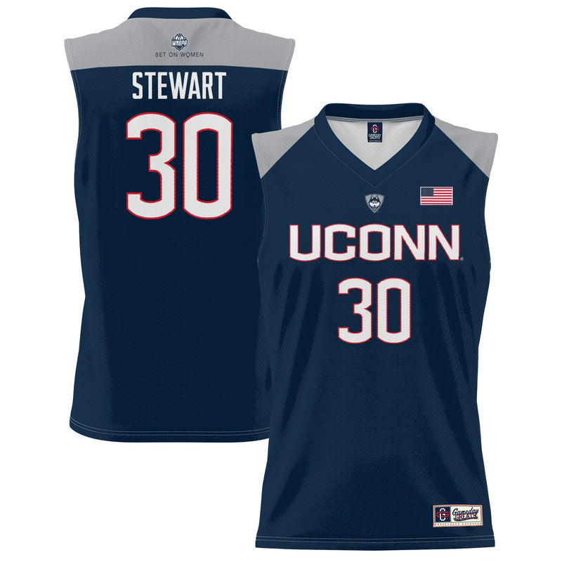 UConn Huskies Lightweight Navy jersey – view 1