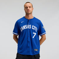 Kansas City Royals Bobby Witt Jr. Royal jersey – view 3