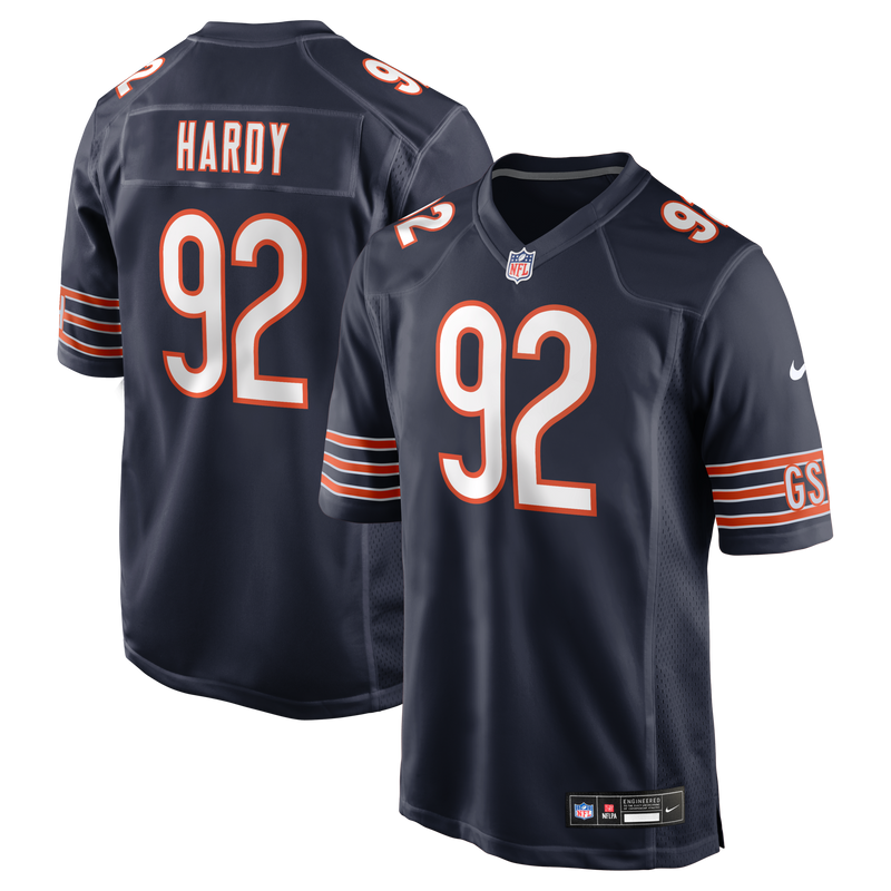 Chicago Bears Daniel Hardy Navy jersey – view 1