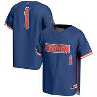 Florida Gators Lightweight Baseball Royal jersey – view 1