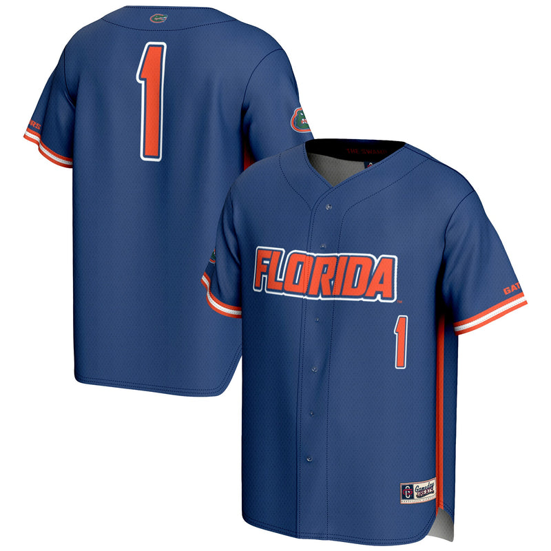 Florida Gators Lightweight Baseball Royal jersey – view 1