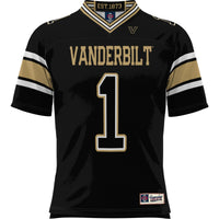 Vanderbilt Commodores Black jersey – view 3