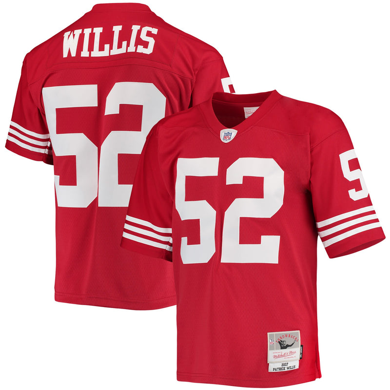 San Francisco 49ers Patrick Willis Scarlet jersey – view 1