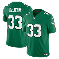 Philadelphia Eagles Cooper DeJean Kelly Green jersey – view 1