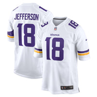 Minnesota Vikings Justin Jefferson White jersey – view 1