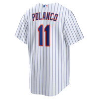 New York Mets Jorge Polanco White jersey – view 3