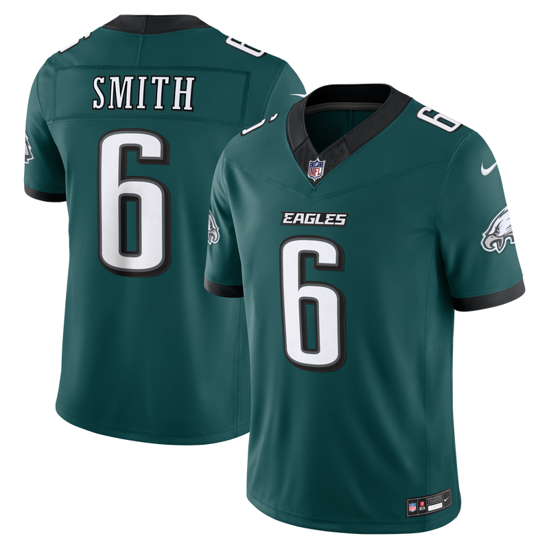 Philadelphia Eagles DeVonta Smith Green jersey – view 1