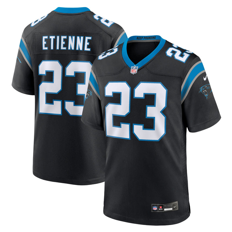Carolina Panthers Trevor Etienne Black jersey – view 1