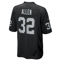 Las Vegas Raiders Marcus Allen Black jersey – view 4