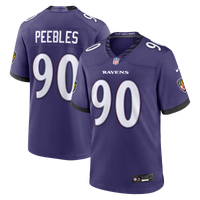 Baltimore Ravens Aeneas Peebles Purple jersey – view 1