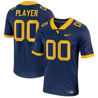 West Virginia Mountaineers Navy jersey – view 2