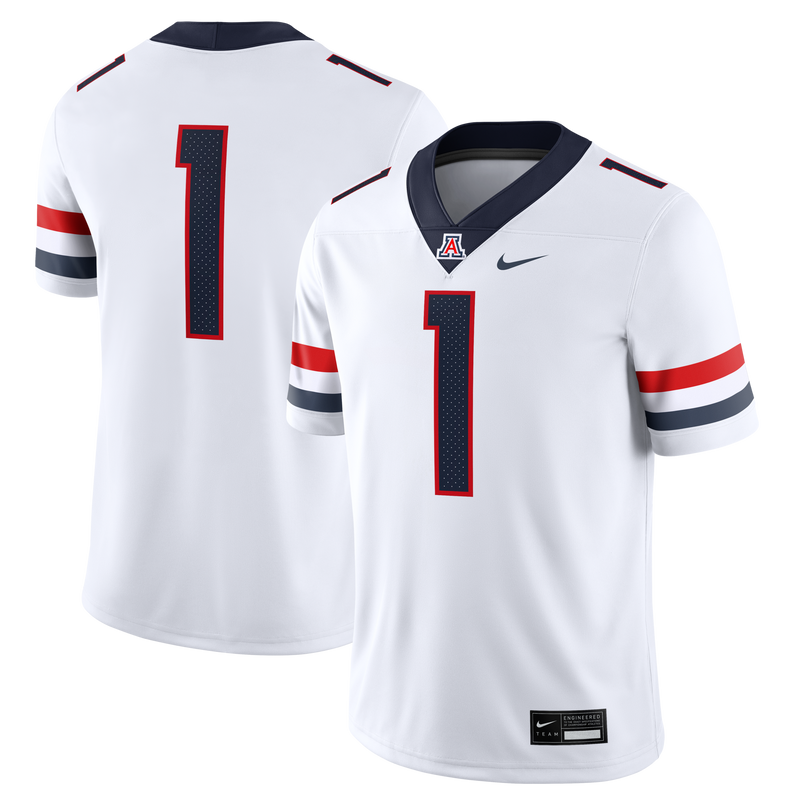 Arizona Wildcats White jersey – view 1