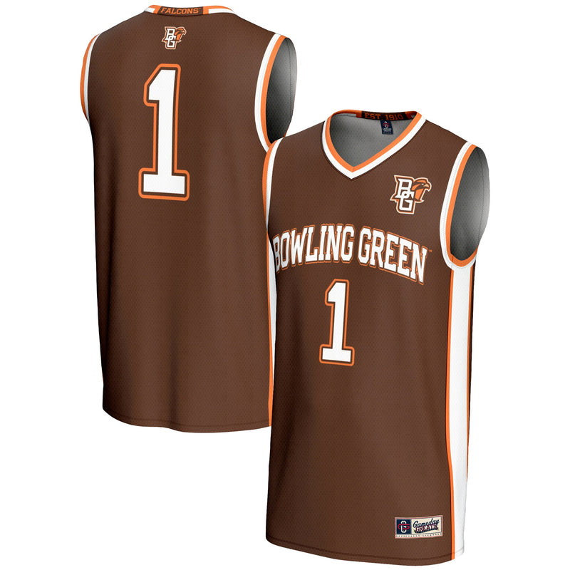 Bowling Green St. Falcons Brown jersey – view 1