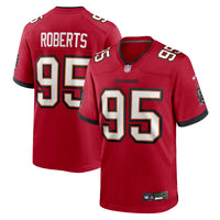 Tampa Bay Buccaneers Elijah Roberts Red jersey – view 1