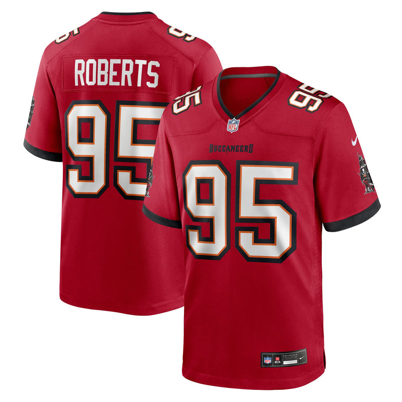 Tampa Bay Buccaneers Elijah Roberts Red jersey – view 1