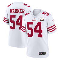 San Francisco 49ers Fred Warner White jersey – view 2