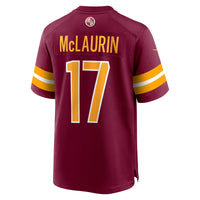 Washington Commanders Terry McLaurin Burgundy jersey – view 4