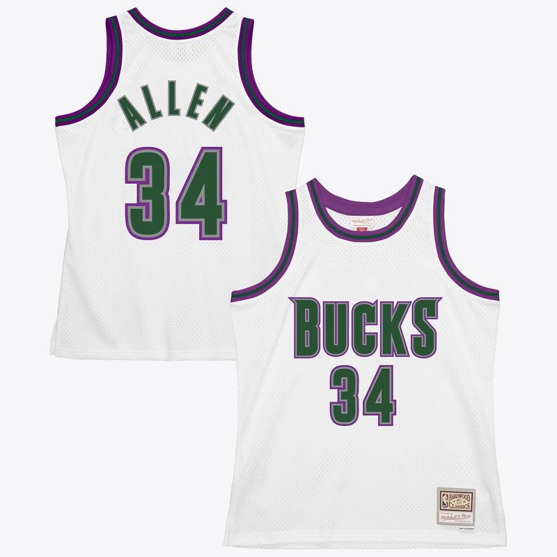 Milwaukee Bucks White jersey – view 1