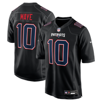 New England Patriots Drake Maye Black jersey – view 2