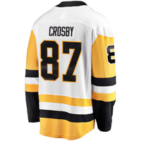 Pittsburgh Penguins Sidney Crosby White jersey – view 4