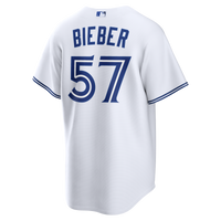 Toronto Blue Jays Shane Bieber White jersey – view 4