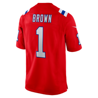 New England Patriots A.J. Brown Red jersey – view 4