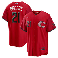 Cincinnati Reds Hunter Greene Red jersey – view 2