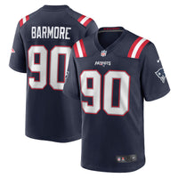 New England Patriots Christian Barmore Navy jersey – view 2
