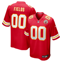 Kansas City Chiefs Justin Fields Red jersey – view 2