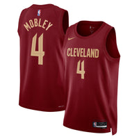 Cleveland Cavaliers Evan Mobley - Maroon jersey – view 1