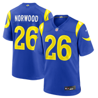 Los Angeles Rams Drey Norwood Royal jersey – view 1