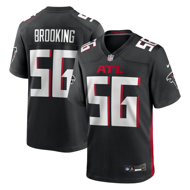Atlanta Falcons Keith Brooking Black jersey – view 1