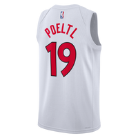 Toronto Raptors Jakob Poeltl - White jersey – view 4