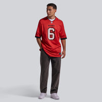 Tampa Bay Buccaneers Baker Mayfield Red jersey – view 5