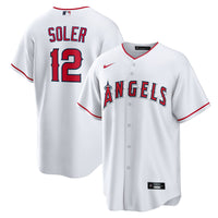 Los Angeles Angels Jorge Soler White jersey – view 1