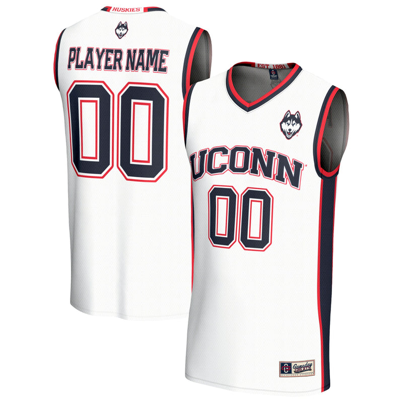UConn Huskies GameDay Greats White jersey – view 1