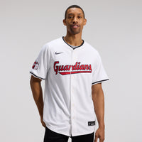 Cleveland Guardians Jose Ramirez White jersey – view 3