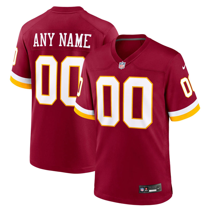 Washington Commanders Burgundy jersey – view 1