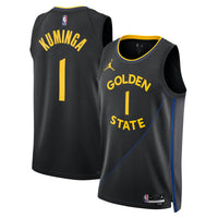Golden State Warriors Jonathan Kuminga - Black jersey – view 1