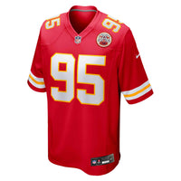 Kansas City Chiefs Chris Jones Red jersey – view 3